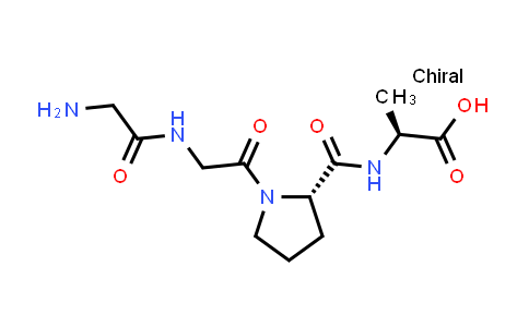 (S)-2-((S)-1-(2-(2-Aminoacetamido)acetyl)pyrrolidine-2-carboxamido)propanoic acid