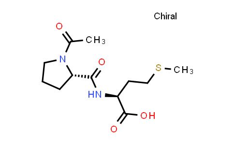 (S)-2-((S)-1-Acetylpyrrolidine-2-carboxamido)-4-(methylthio)butanoic acid