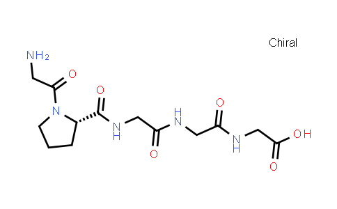 (S)-2-(2-(2-(1-(2-Aminoacetyl)pyrrolidine-2-carboxamido)acetamido)acetamido)acetic acid