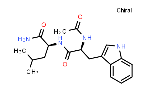 (S)-2-((S)-2-Acetamido-3-(1H-indol-3-yl)propanamido)-4-methylpentanamide