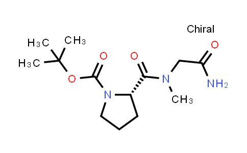 (S)-tert-Butyl 2-((2-amino-2-oxoethyl)(methyl)carbamoyl)pyrrolidine-1-carboxylate