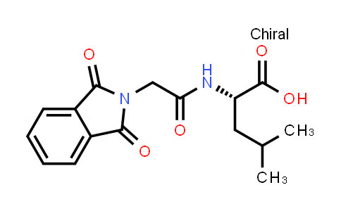 (S)-2-(2-(1,3-Dioxoisoindolin-2-yl)acetamido)-4-methylpentanoic acid