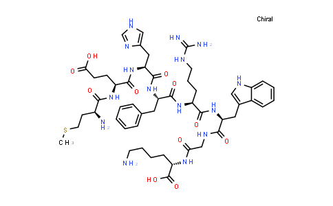 N2-(N-(N-(N2-(N-(N-(N-L-Methionyl-L-alpha-glutamyl)-L-histidyl)-L-phenylalanyl)-L-arginyl)-L-tryptophyl)glycyl)-L-lysine