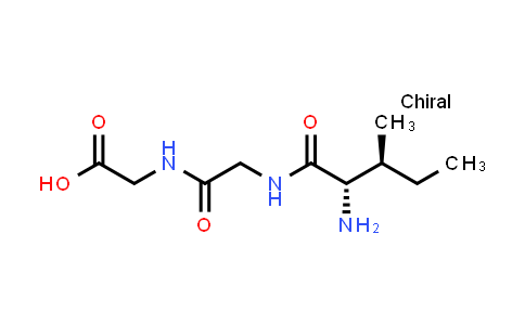 2-(2-((2S,3S)-2-Amino-3-methylpentanamido)acetamido)acetic acid