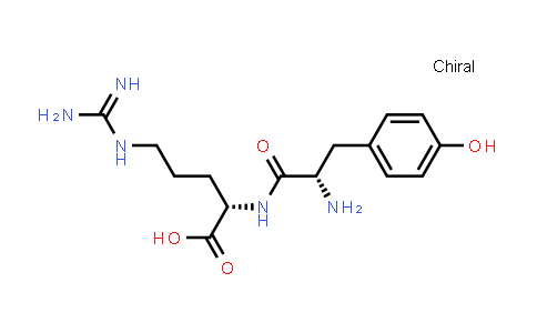 (S)-2-((S)-2-Amino-3-(4-hydroxyphenyl)propanamido)-5-guanidinopentanoic acid