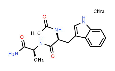 (S)-2-Acetamido-N-((S)-1-amino-1-oxopropan-2-yl)-3-(1H-indol-3-yl)propanamide