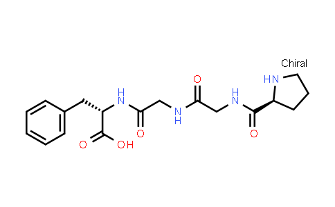 (S)-3-Phenyl-2-(2-(2-((S)-pyrrolidine-2-carboxamido)acetamido)acetamido)propanoic acid