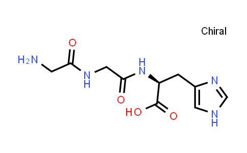 (S)-2-(2-(2-Aminoacetamido)acetamido)-3-(1H-imidazol-4-yl)propanoic acid