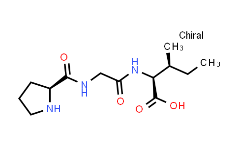 (2S,3S)-3-Methyl-2-(2-((S)-pyrrolidine-2-carboxamido)acetamido)pentanoic acid