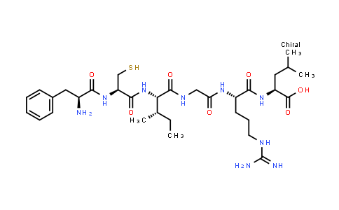 L-Phenylalanyl-L-cysteinyl-L-isoleucylglycyl-L-arginyl-L-leucine