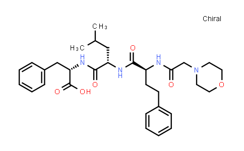 (S)-2-((S)-4-Methyl-2-((S)-2-(2-morpholinoacetamido)-4-phenylbutanamido)pentanamido)-3-phenylpropanoic acid