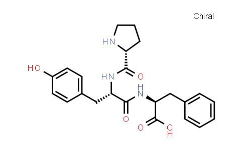 (S)-2-((S)-3-(4-Hydroxyphenyl)-2-((R)-pyrrolidine-2-carboxamido)propanamido)-3-phenylpropanoic acid