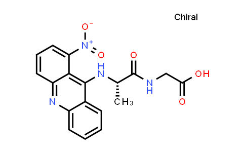 (S)-2-(2-((1-Nitroacridin-9-yl)amino)propanamido)acetic acid