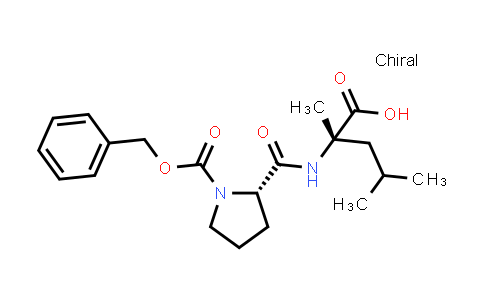 (S)-2-((S)-1-((Benzyloxy)carbonyl)pyrrolidine-2-carboxamido)-2,4-dimethylpentanoic acid