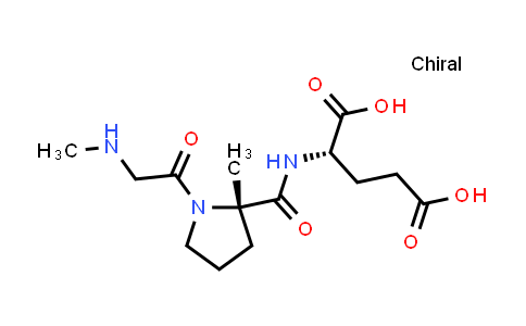 (S)-2-((S)-2-Methyl-1-(2-(methylamino)acetyl)pyrrolidine-2-carboxamido)pentanedioic acid
