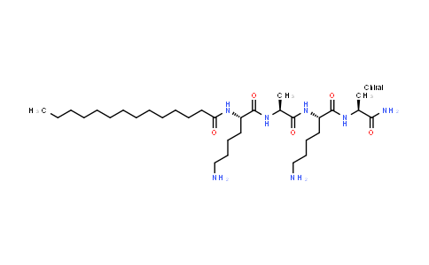 N2-(1-Oxotetradecyl)-L-lysyl-L-alanyl-L-lysyl-L-alaninamide