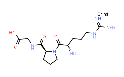 2-((S)-1-((S)-2-Amino-5-guanidinopentanoyl)pyrrolidine-2-carboxamido)acetic acid