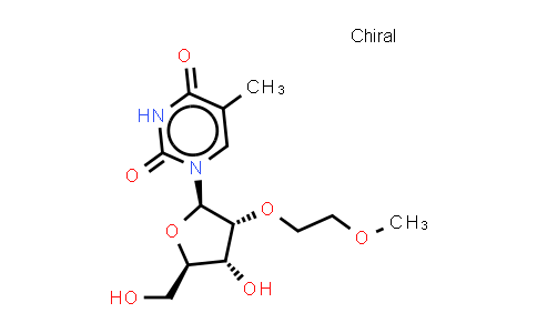 2'-O-(2-Methoxyethyl)-5-methyluridine;2'-O-(2-Methoxyethyl)-5-methyluridine