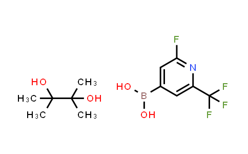 2-Fluoro-6-(trifluoromethyl)pyridine-4-boronic acid pinacol