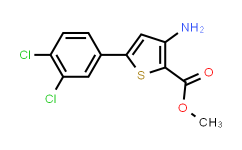 2-Thiophenecarboxylic acid, 3-amino-5-(3,4-dichlorophenyl)-, methyl ester