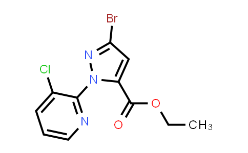ethyl 5-bromo-2-(3-chloropyridin-2-yl)-2H-pyrazole-3-carboxylate