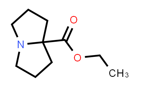 1H-Pyrrolizine-7a(5H)-carboxylic acid, tetrahydro-, ethyl ester