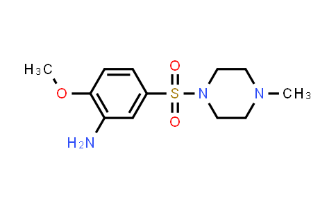 2-methoxy-5-[(4-methyl-1-piperazinyl)sulfonyl]- Benzenamine