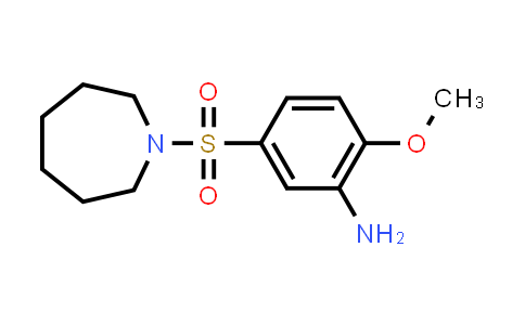 5-[(hexahydro-1H-azepin-1-yl)sulfonyl]-2-methoxy- Benzenamine