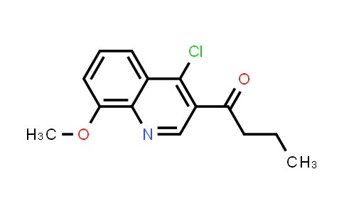 1-(4-Chloro-8-Methoxyquinolin-3-yl)butan-1-one
