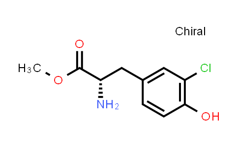 METHYL (2S)-2-AMINO-3-(3-CHLORO-4-HYDROXYPHENYL)PROPANOATE