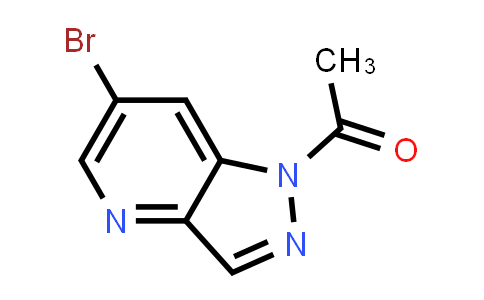 1-(6-bromo-1H-pyrazolo[4,3-b]pyridin-1-yl)ethanone