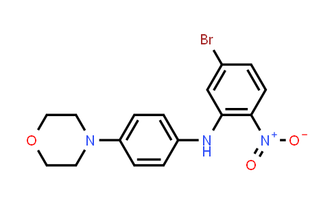 5-Bromo-N-[4-(4-morpholinyl)phenyl]-2-nitroaniline