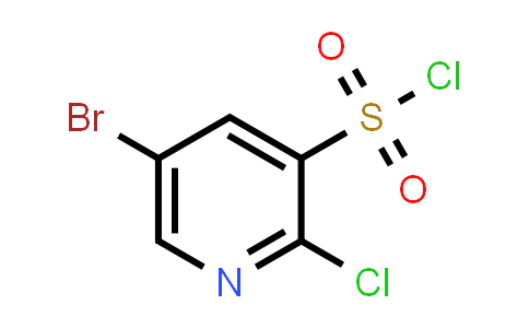 5-bromo-2-chloropyridine-3-sulfonyl chloride