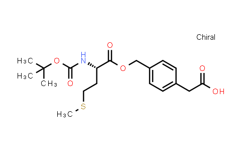 2-[4-({[(2S)-2-{[(tert-butoxy)carbonyl]amino}-4-(methylsulfanyl)butanoyl]oxy}methyl)phenyl]acetic acid