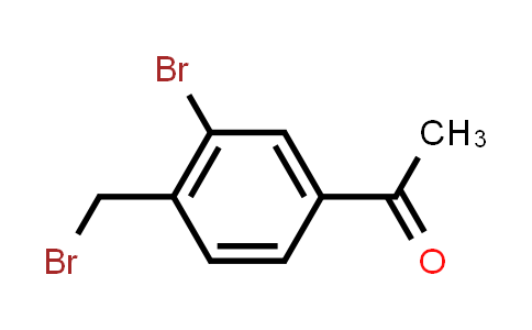 1-[3-Bromo-4-(bromomethyl)phenyl]ethanone
