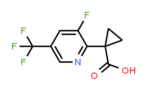 Cyclopropanecarboxylic acid, 1-[3-fluoro-5-(trifluoromethyl)-2-pyridinyl]-