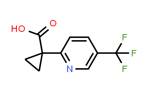 Cyclopropanecarboxylic acid, 1-[5-(trifluoromethyl)-2-pyridinyl]-