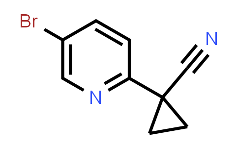 Cyclopropanecarbonitrile, 1-(5-bromo-2-pyridinyl)-