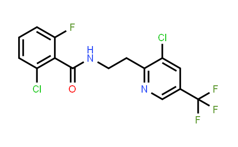 2-chloro-N-[2-[3-chloro-5-(trifluoromethyl)-2-pyridinyl]ethyl]-6-fluoro-Benzamide
