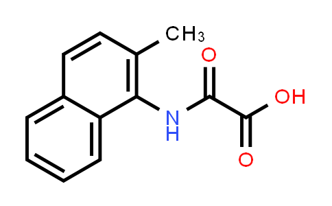 2-[(2-methyl-1-naphthalenyl)amino]-2-oxo- Acetic acid