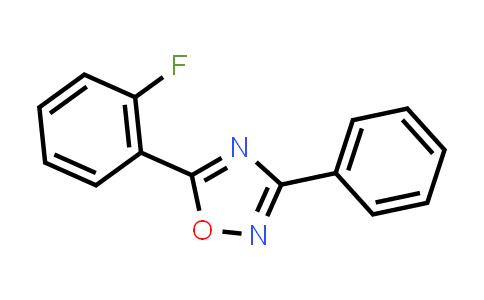 5-(2-fluorophenyl)-3-phenyl-1,2,4-oxadiazole
