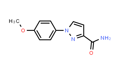 1H-Pyrazole-3-carboxamide, 1-(4-methoxyphenyl)-