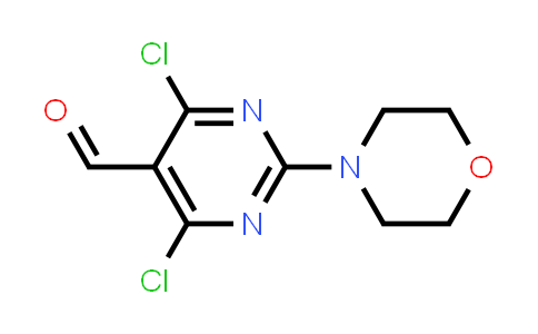 4,6-Dichloro-2-(4-morpholinyl)-5-pyrimidinecarboxaldehyde