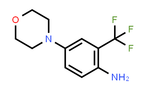4-Morpholino-2-(trifluoromethyl)aniline