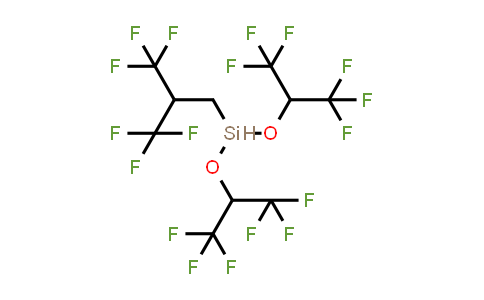 bis((1,1,1,3,3,3-hexafluoropropan-2-yl)oxy)(3,3,3-trifluoro-2-(trifluoromethyl)propyl)silane