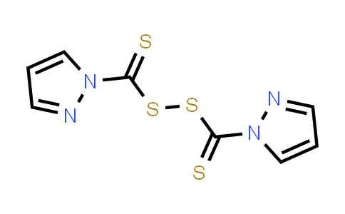 1H-Pyrazole, 1,1'-(dithiodicarbonothioyl)bis-