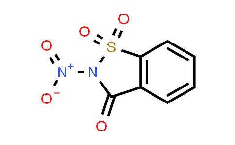 2-nitro-1,1-dioxo-1,2-dihydro-1λ6-benzo[d]isothiazol-3-one