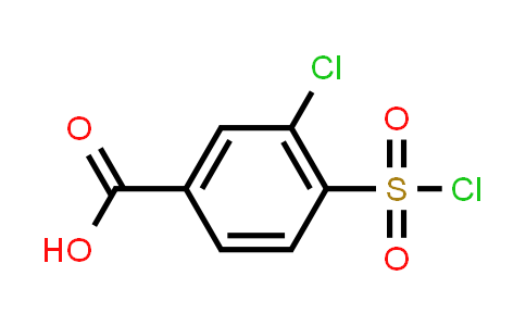 3-chloro-4-chlorosulfonyl-benzoic acid