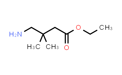 Butanoic acid, 4-amino-3,3-dimethyl-, ethyl ester