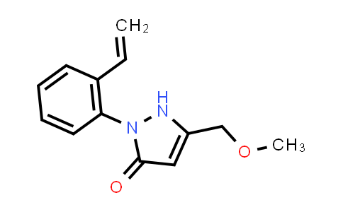 3H-Pyrazol-3-one, 2-(2-ethenylphenyl)-1,2-dihydro-5-(methoxymethyl)-